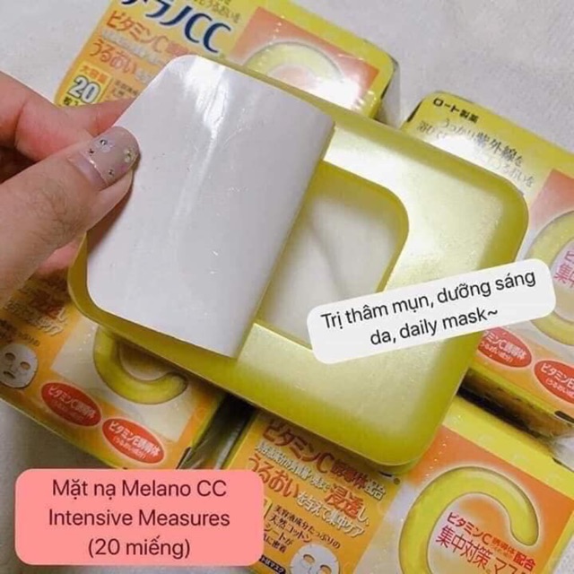 Măt nạ đắp mặt cc melon