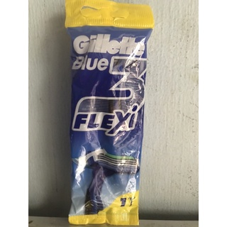 Dao cạo râu Gillette 3 lưỡi Flexi Blue3 (dây 6 cây)