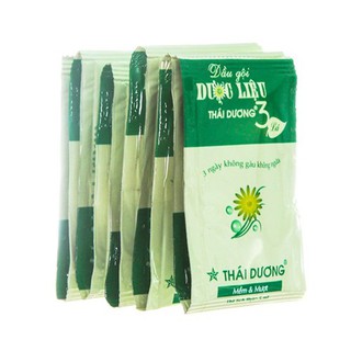 Dầu gội dược liệu Thái Dương 3 1 dây 10 gói hương hoa lá