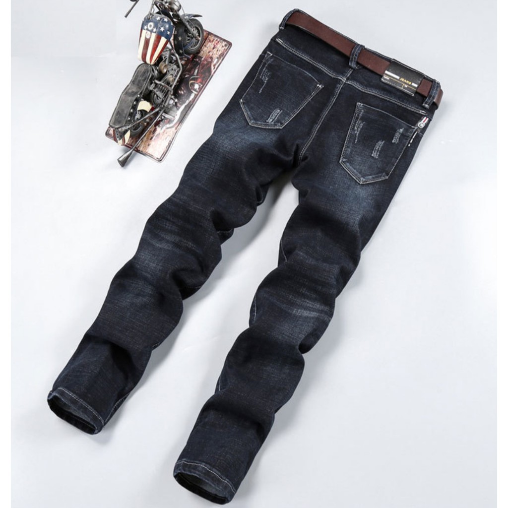 Quần Jeans nam co giãn ống suông phong cách doanh nhân | BigBuy360 - bigbuy360.vn