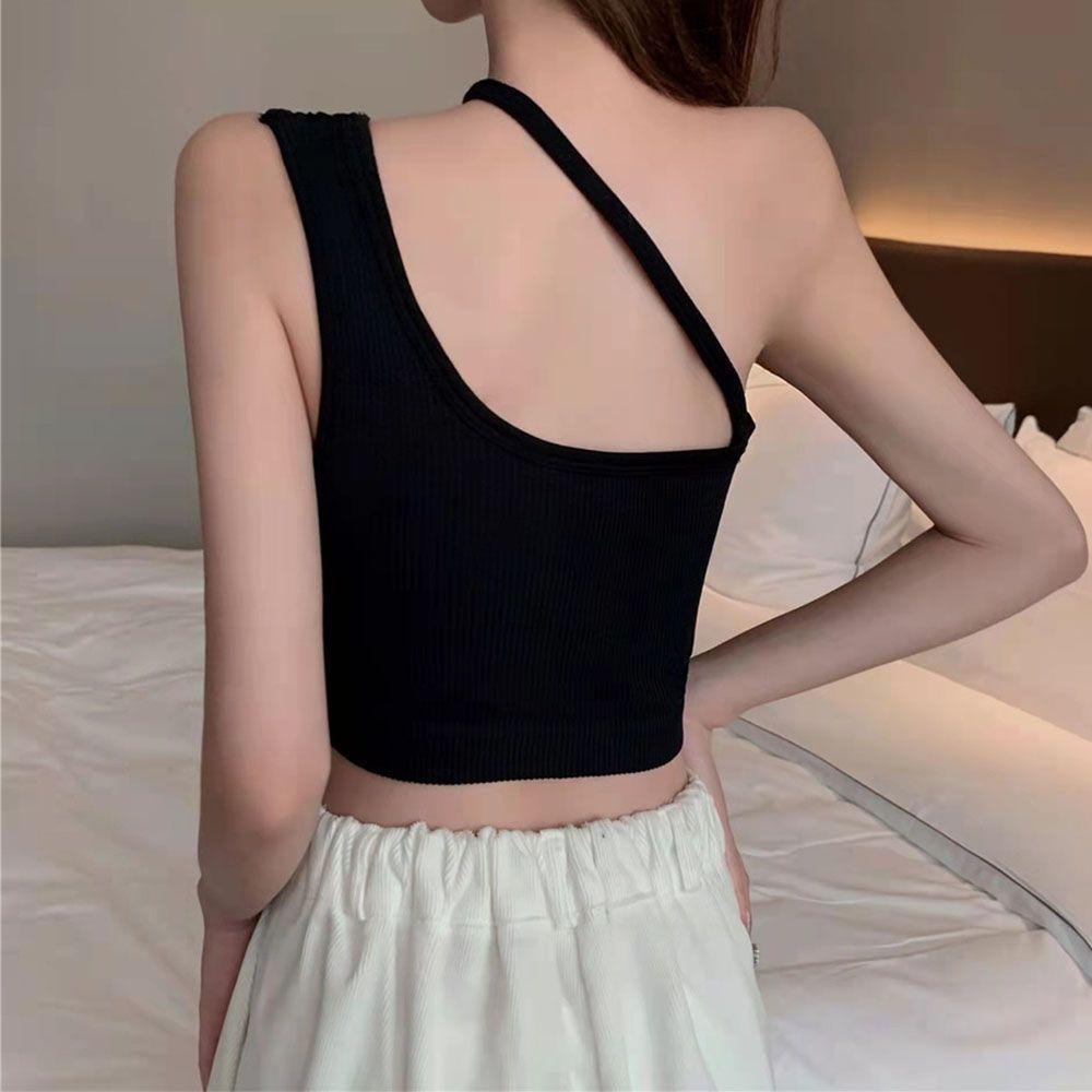 Áo Croptop Hai Dây Mùa Hè Gợi Cảm Cho Nữ