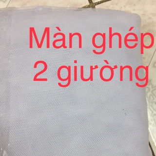 Màn tuyn 3m2 x 2m - ghép 2 giường