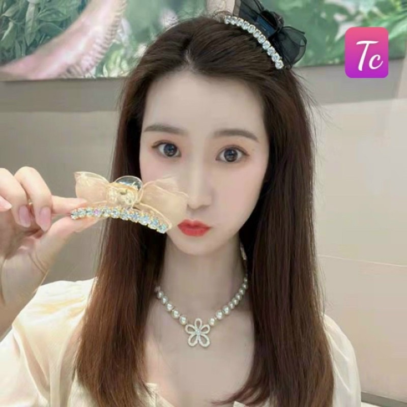 KẸP TÓC TẠO KIỂU HÌNH NƠ