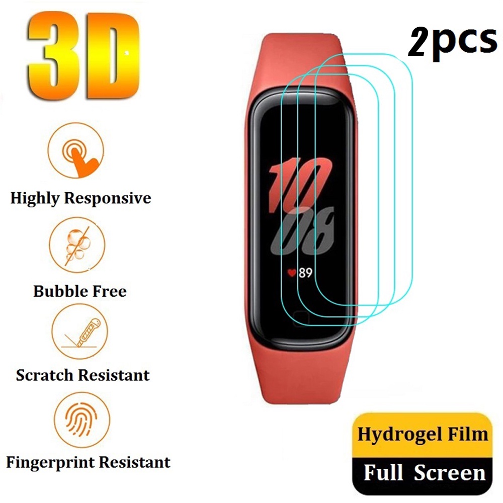 Set 2 miếng dán bảo vệ màn hình HD cho đồng hồ thông minh Samsung Galaxy Fit 2