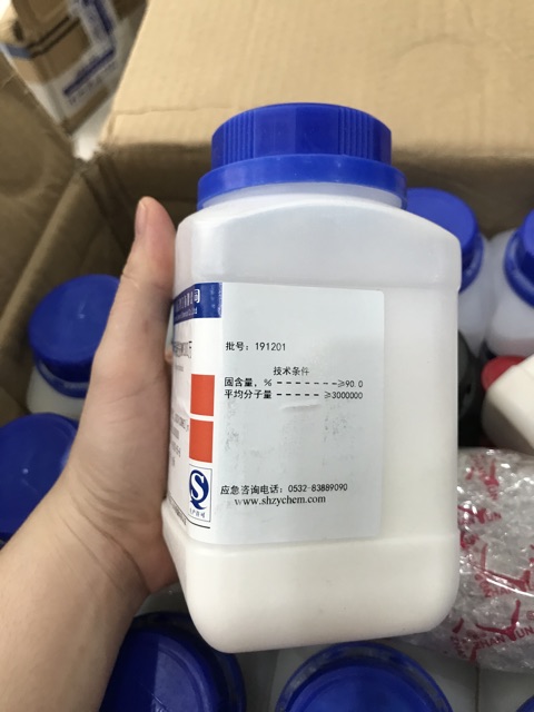 Hóa chất Polyacrylamide MW300 9003-05-8 lọ 500g