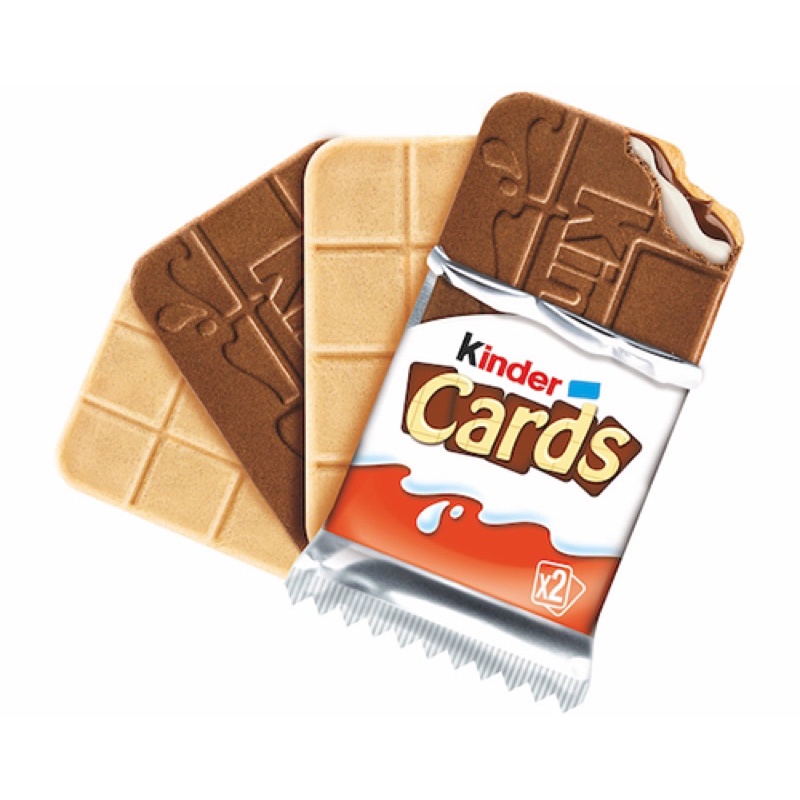 Bánh Chocolate Kinder Cards 5 thanh 128g