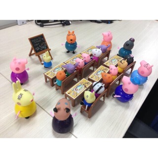 ĐỒ CHƠI LỚP HỌC HEO PEPPA 13 con