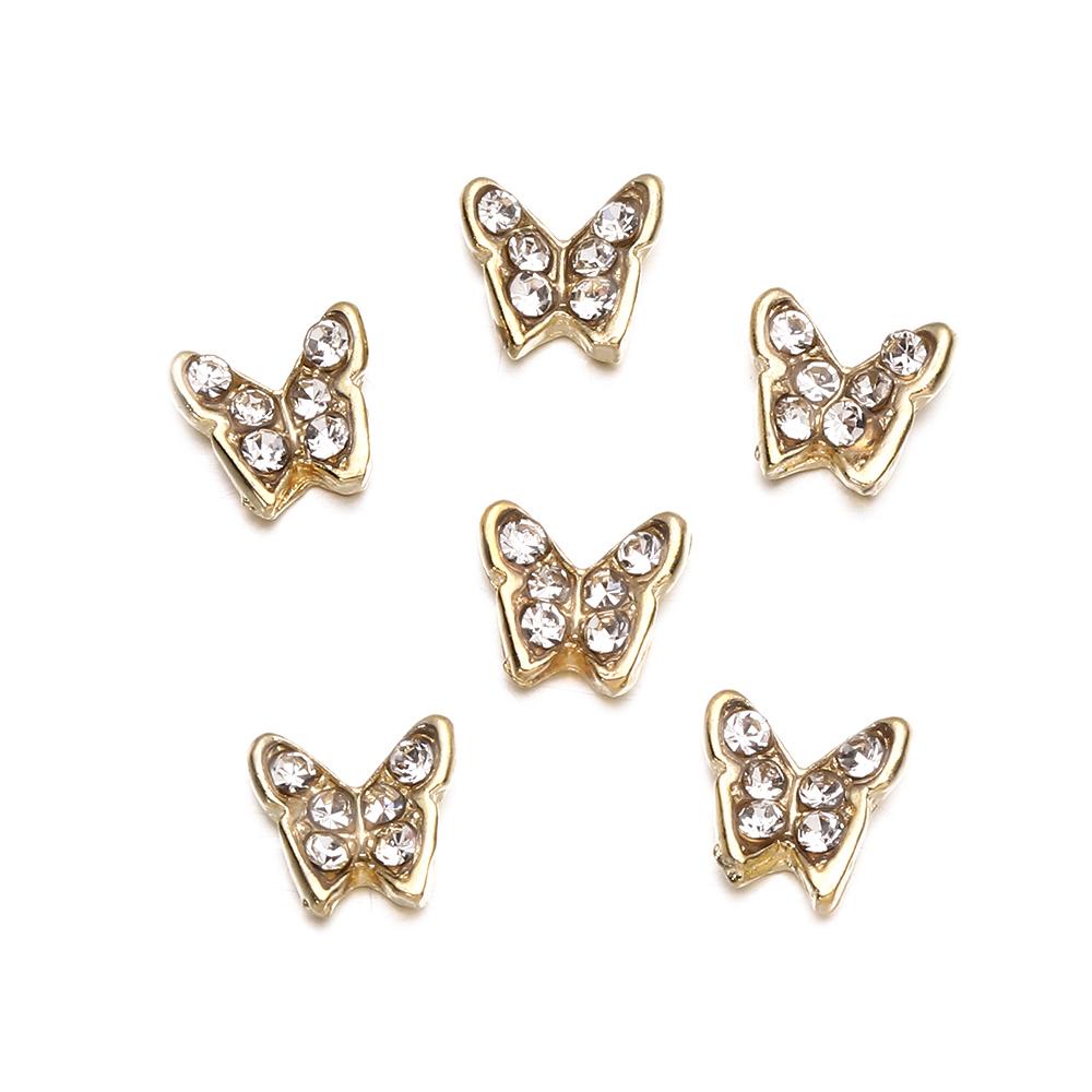 Set 20 Phụ Kiện Trang Trí Móng Tay 3D Hình Nơ Xinh Xắn|Đồ Trang Trí