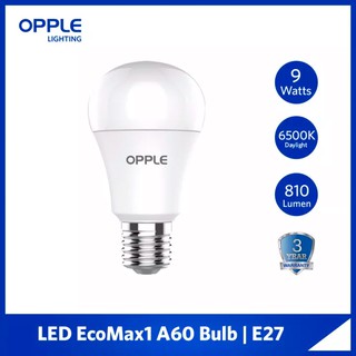 Đèn LED OPPLE EcoMax 1 Bulb A60 E27 9W - Chính Hãng