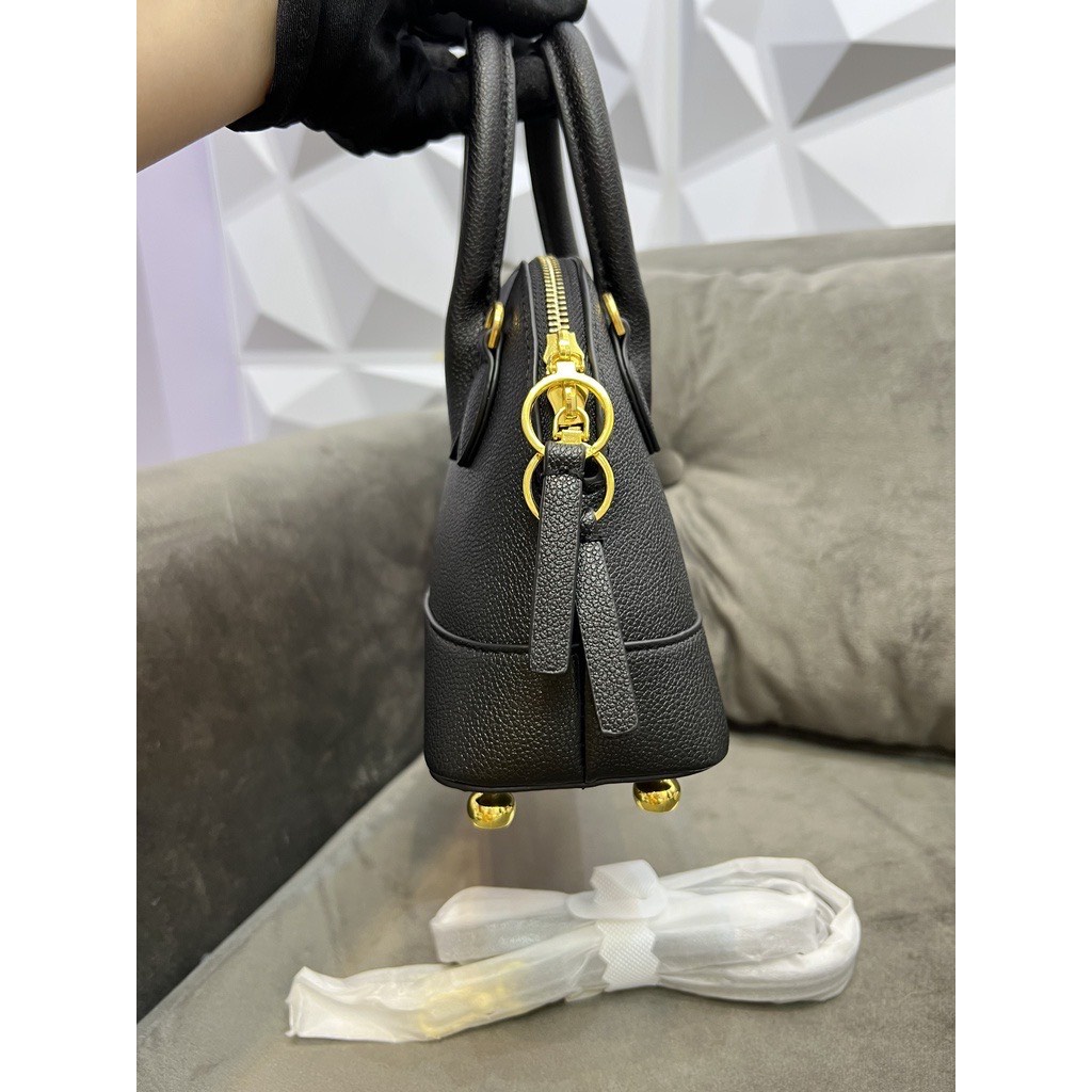 Túi xách nữ CNK dáng hến cầm tay kèm dây đeo chéo