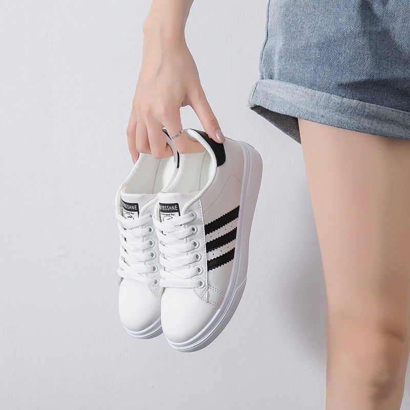 Giày thể thao nữ trắng cổ thấp siêu nhẹ siêu êm phong cách trẻ trung năng động cao cấp