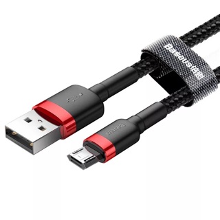 Cáp sạc Baseus Cafule Micro USB (2.4A, Sạc nhanh, Siêu bền)
