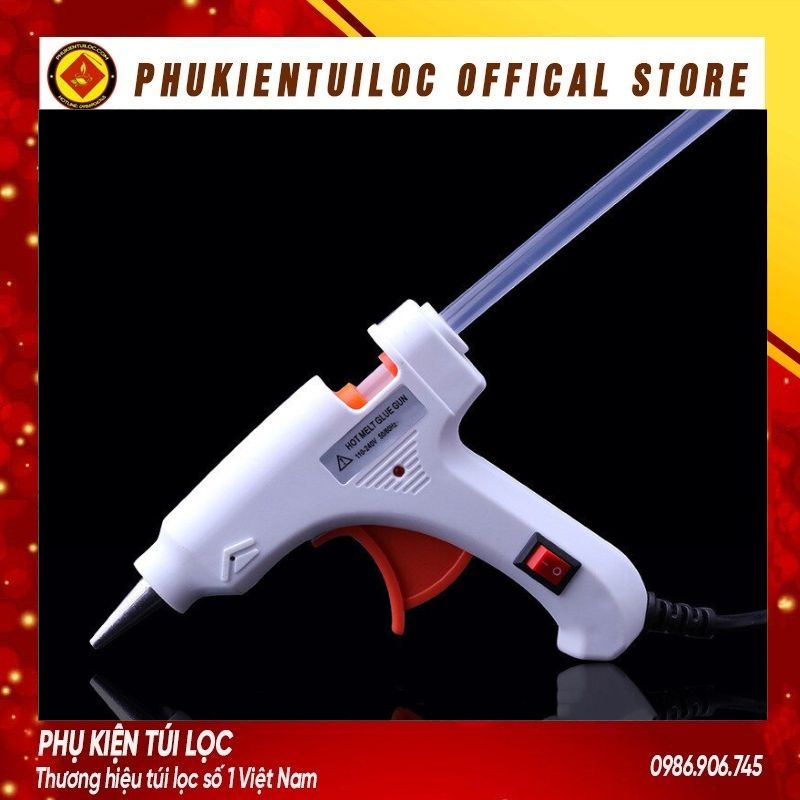 Súng Bắn Keo Nến Silicon Máy 20W Và 10 Cây Keo - Sửa Chữa Gia Đình, Làm Đồ Hand Made- Phukientuiloc.com