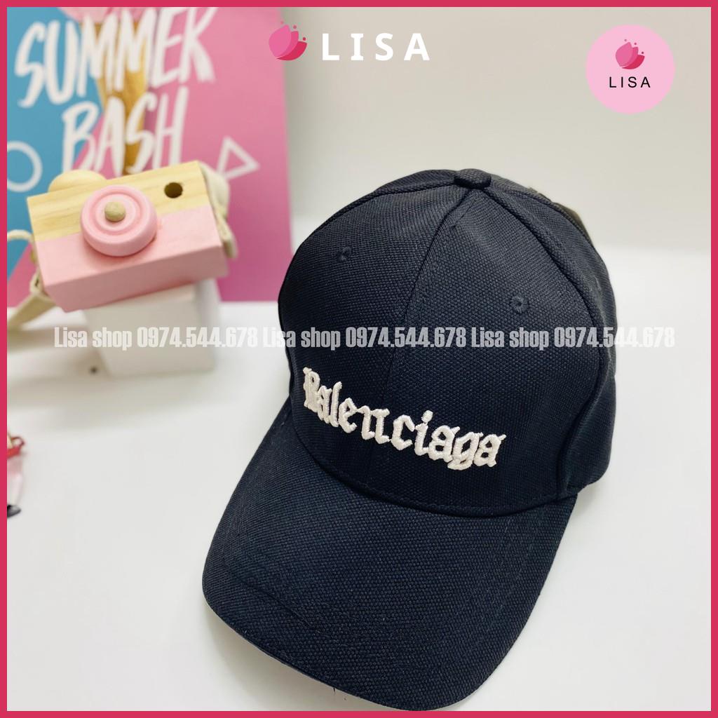 [CAO CẤP] Mũ lưỡi trai,nón kết Unisex thêu chữ, vải kaki dày dặn lên forrm chuẩn Lisa, M37 -- Lisa