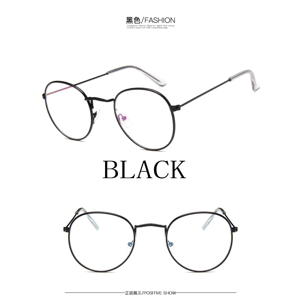 Kính mắt nữ tròn kim loại | BigBuy360 - bigbuy360.vn