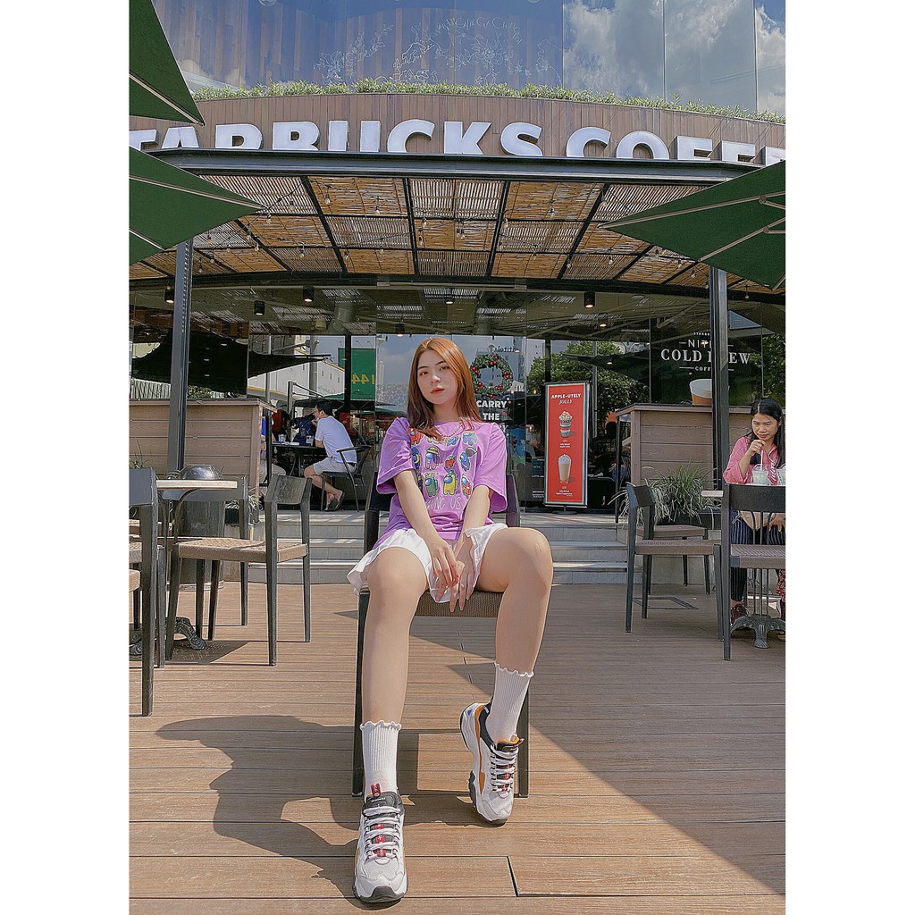 Áo Thun Form Rộng Among Us Mini SGES Unisex | BigBuy360 - bigbuy360.vn