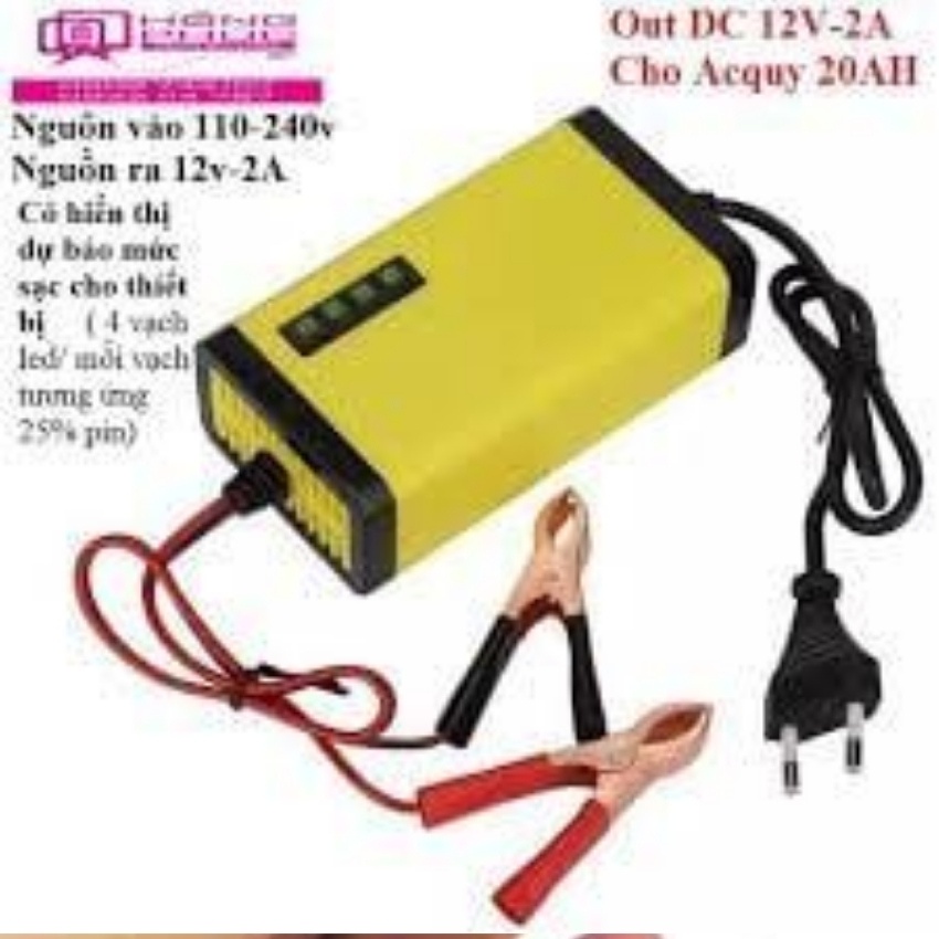 Máy sạc bình ác quy ,Kich Binh Ac Quy, Sạc Acquy 12V Nguồn Xung ổn Định , May kich dien, bảo hành uy tín toàn quốc