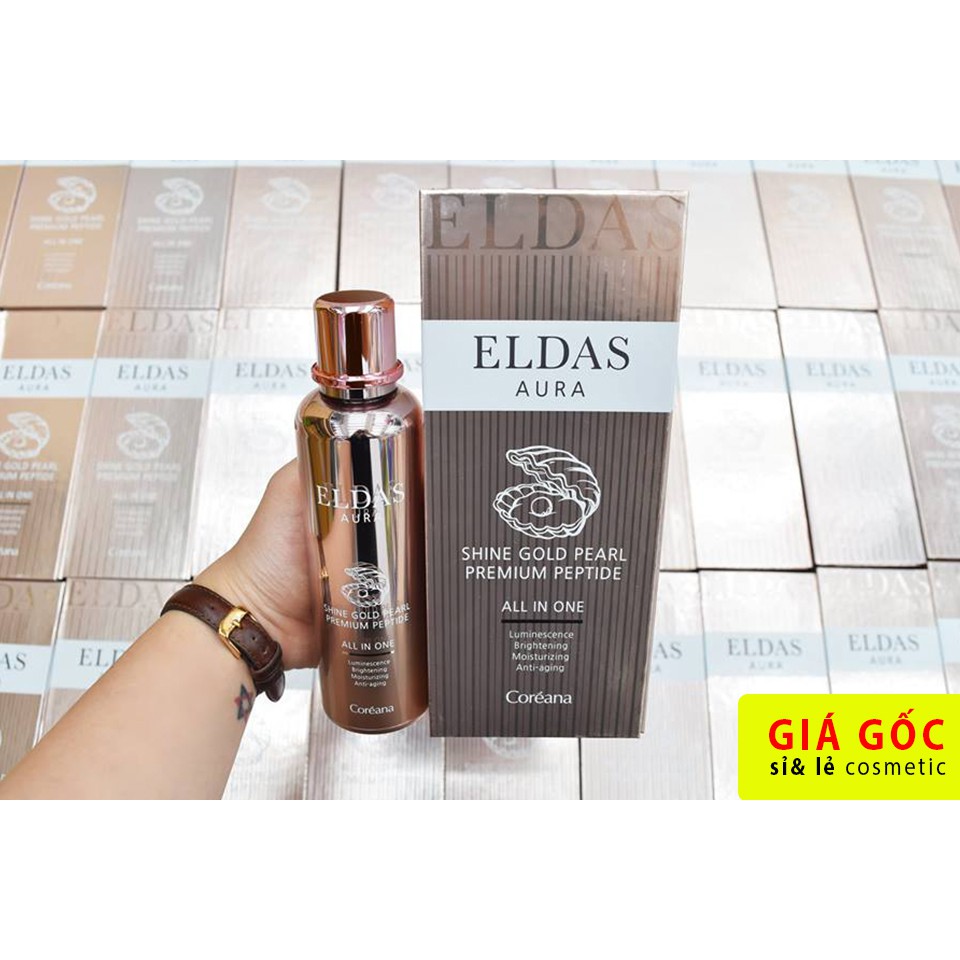 Serum Tế Bào Gốc Eldas Aura CHỐNG LÃO HOÁ PHỤC HỒI TÁI TẠO DA 100ml