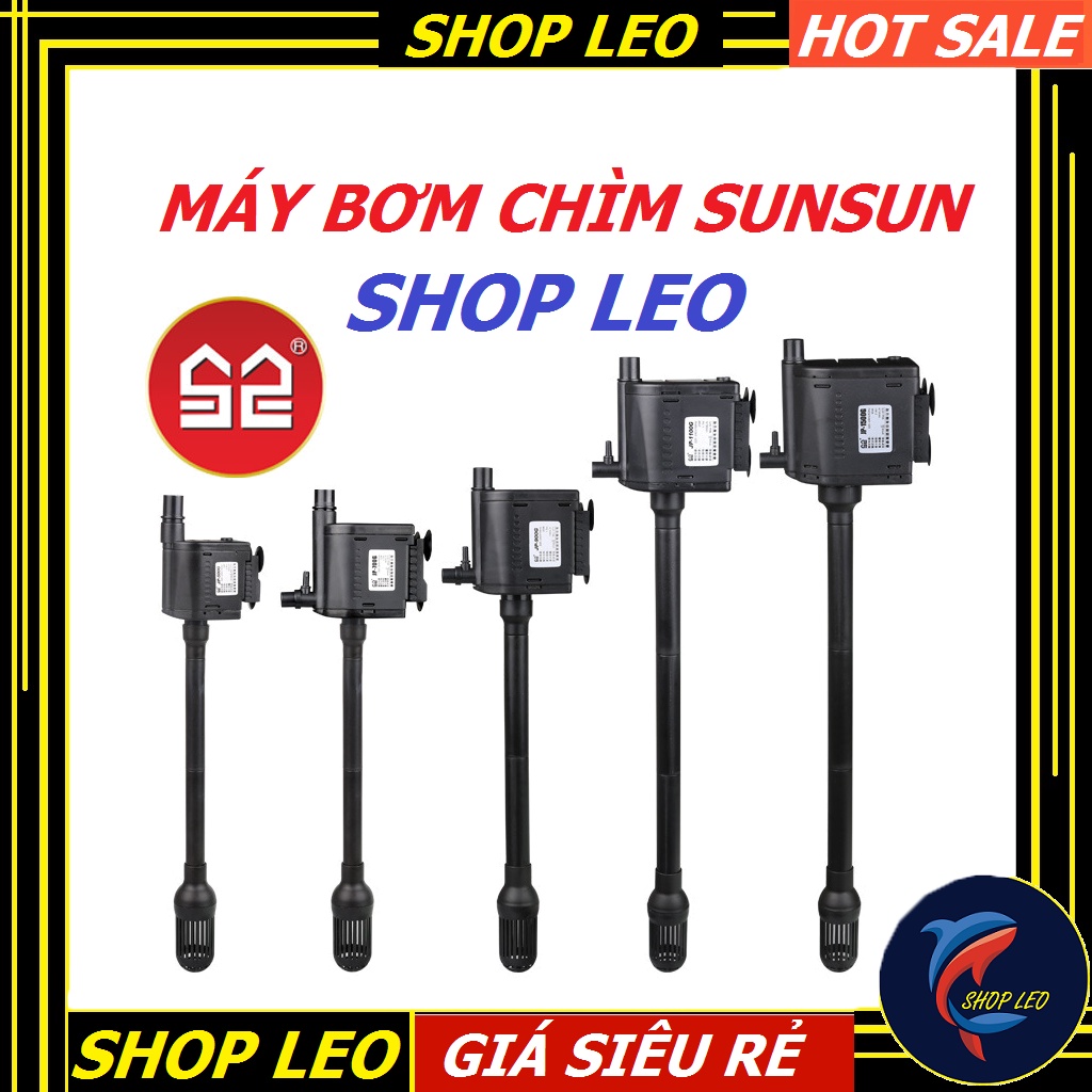 Máy bơm bể cá SUNSUN  - máy lọc cho hồ cá cảnh-phụ kiện thủy sinh -shopleo