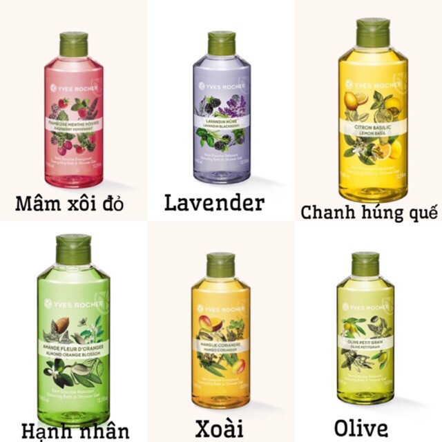 [2023] Sữa tắm Yves Rocher OLIU 400ml