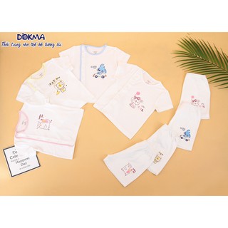 DB755 Bộ quần áo cài lệch cộc tay Dokma