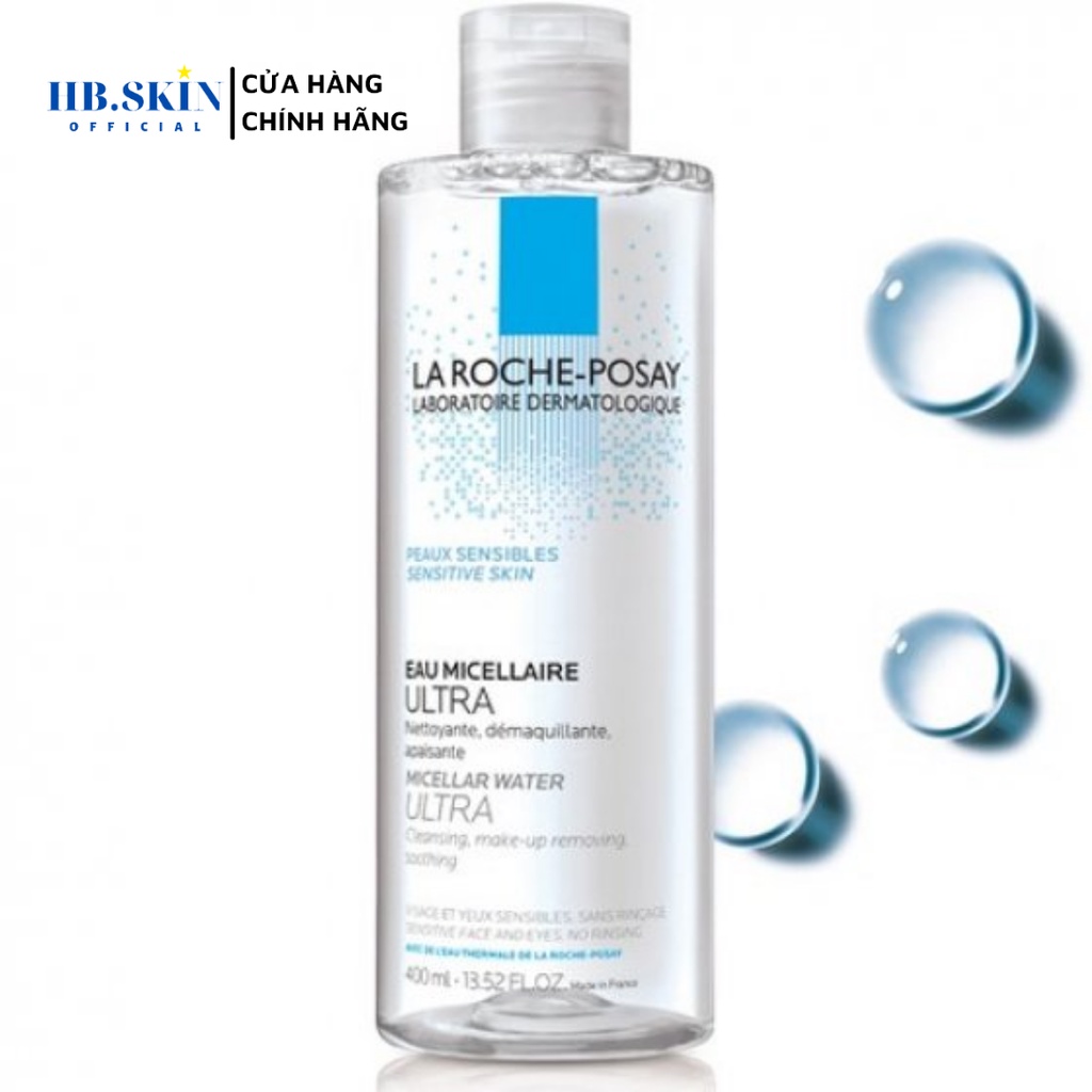Tẩy trang La Roche-Posay Micellar Water Ultra Sensitive Skin - Nước tẩy trang La Roche Posay cho da nhạy cảm 400ML | BigBuy360 - bigbuy360.vn