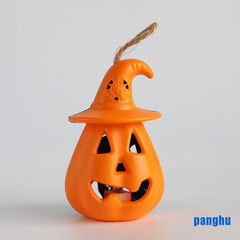 Đèn LED mini Hình Bí Ngô Dễ Thương Trang Trí Halloween