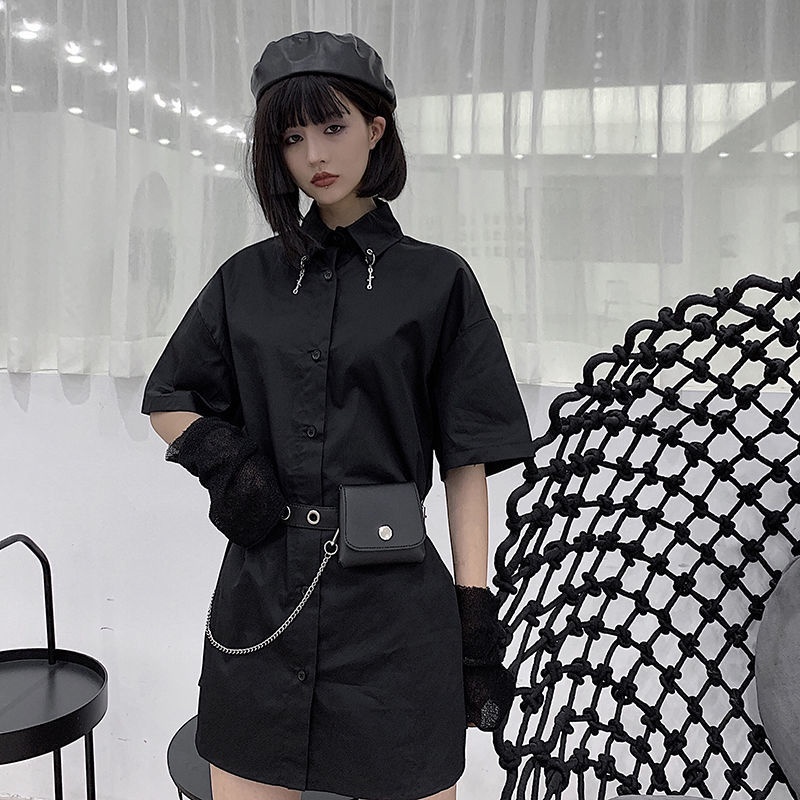 Thắt lưng phối ví và dây xích tháo rời được phong cách cá tính 19580