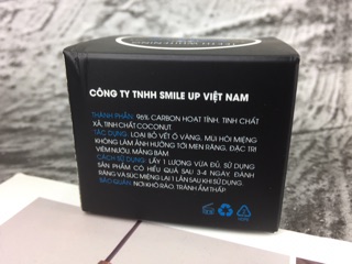BỘT THAN HOẠT TÍNH TRẮNG RĂNG SMILE UP
