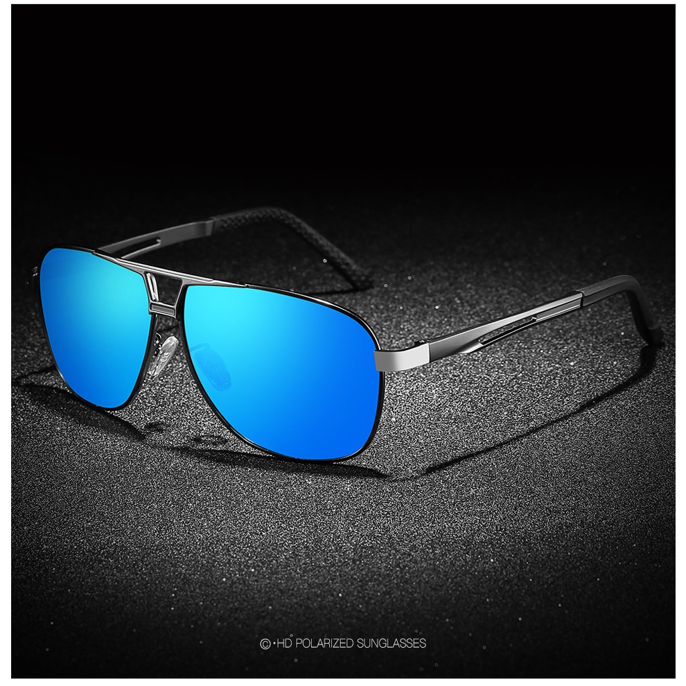 Kính râm phân cực nam dành cho người lái xe ô tô Kính nhìn ban đêm Chống lóa Kính râm lái xe phân cực