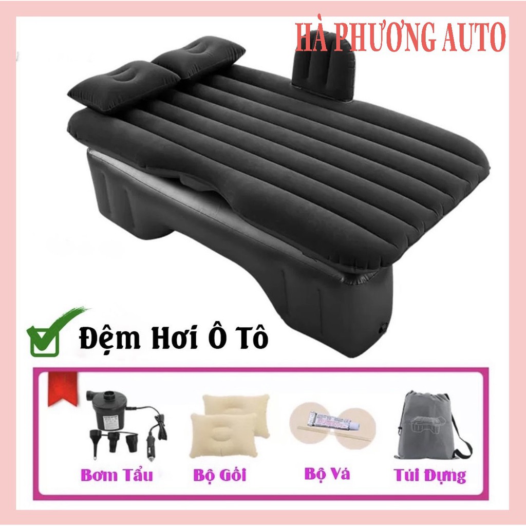 Đệm hơi ô tô, Nệm hơi xe ô tô đế rời kèm bơm điện và 2 gối