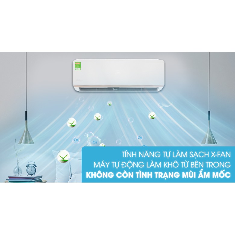 [Mã ELHA10 giảm 6% đơn 5TR] Máy lạnh Electrolux Inverter 1.5 HP ESV12CRR-C2