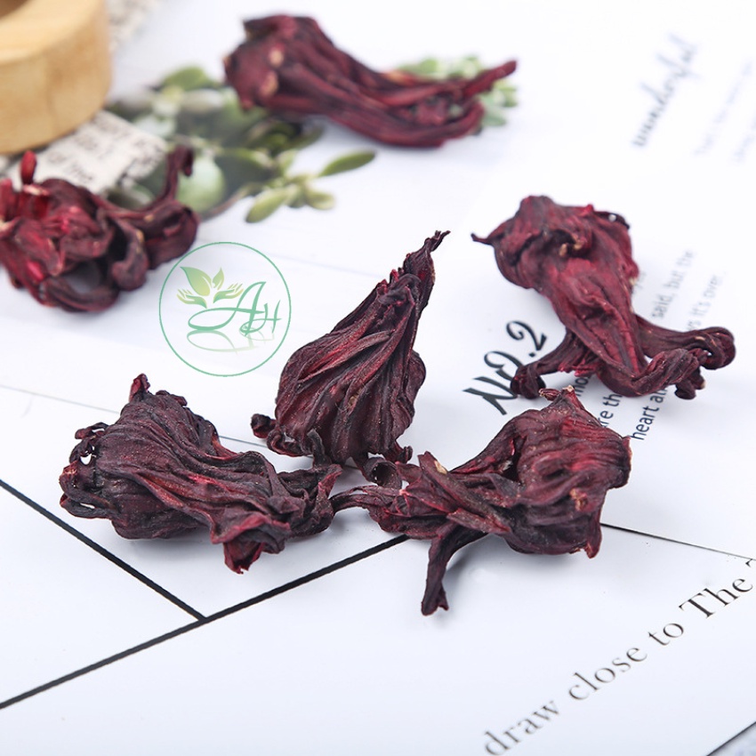 Trà Hoa Atiso Đỏ 100gr Sấy Khô Nguyên Nụ Hoa Bụp Giấm Khô Loại Đẹp Không Nát