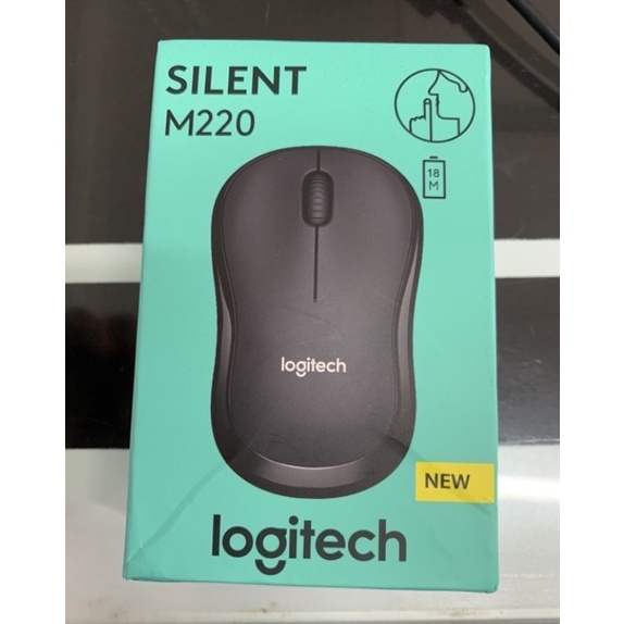 Chuột ko dây LOGITECH M220 Silent  chuyên dùng văn phòng siêu bền bảo hành 6 tháng