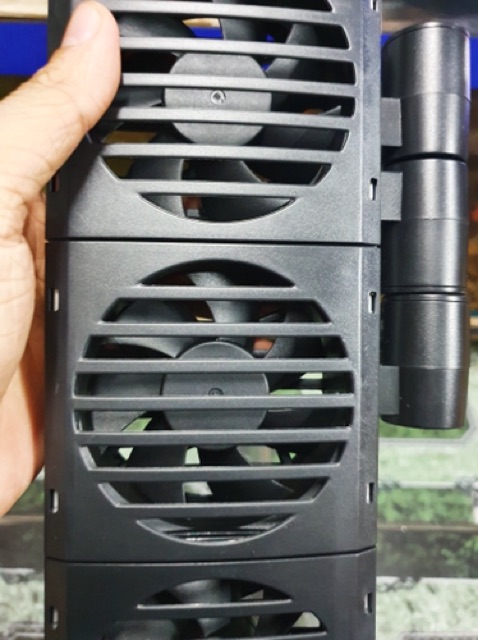 QUẠT THỦY SINH 4 CÁNH CHO HỒ 90 ĐẾN 120CM DÀI 4CM. COOLING 4FAN AQUAWORLD