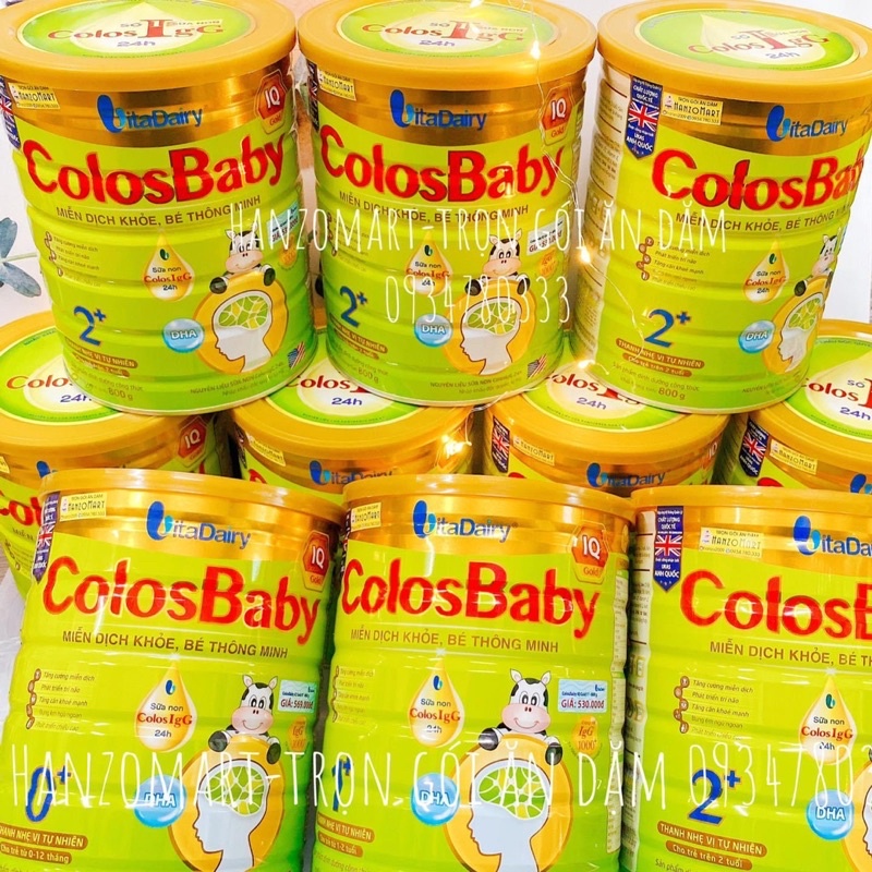Sữa ColosBaby IQ tăng cân 800gr
