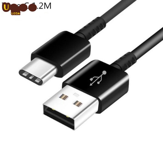 Dây Cáp Sạc Nhanh 1.2m Usb Type-C Cho Eu / Us Note8 S9 S8 C5 C7 C9 Pro