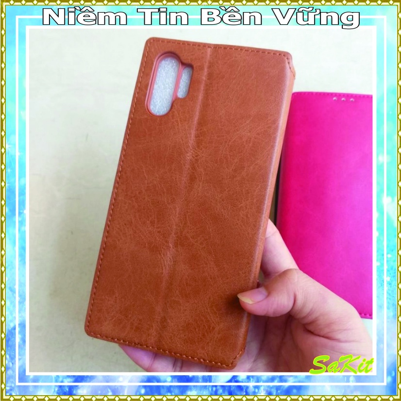 Bao da thật ví để tiền, may viền thủ công điện thoại samsung s8, s8plus, s9, s9plus, s8+, s9+.