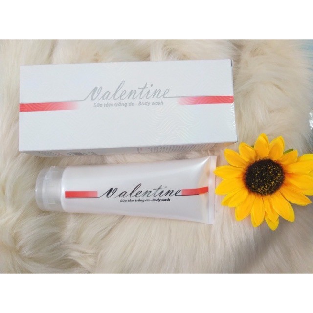 Sữa Tắm Mịn Đẹp Da Valentine Tuýp 200g - Được Chiết Xuất Từ Thiên Nhiên