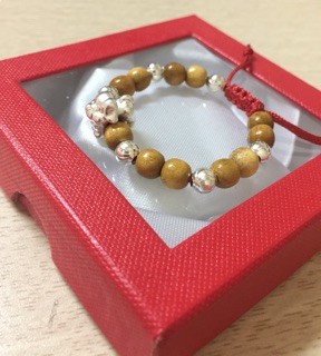 Vòng dâu mix giáp bạc