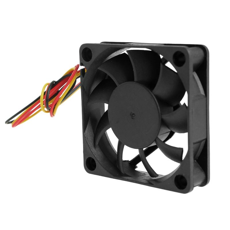 ✿ Quạt Tản Nhiệt 6cm 60 Độ Cho Máy Tính DC 12V 3Pin PC