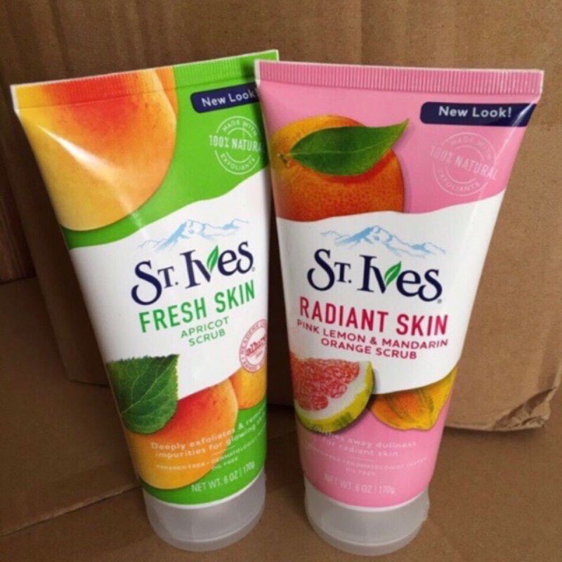 Sale 35% Sữa rửa mặt Tẩy da chết St.Ives 170g