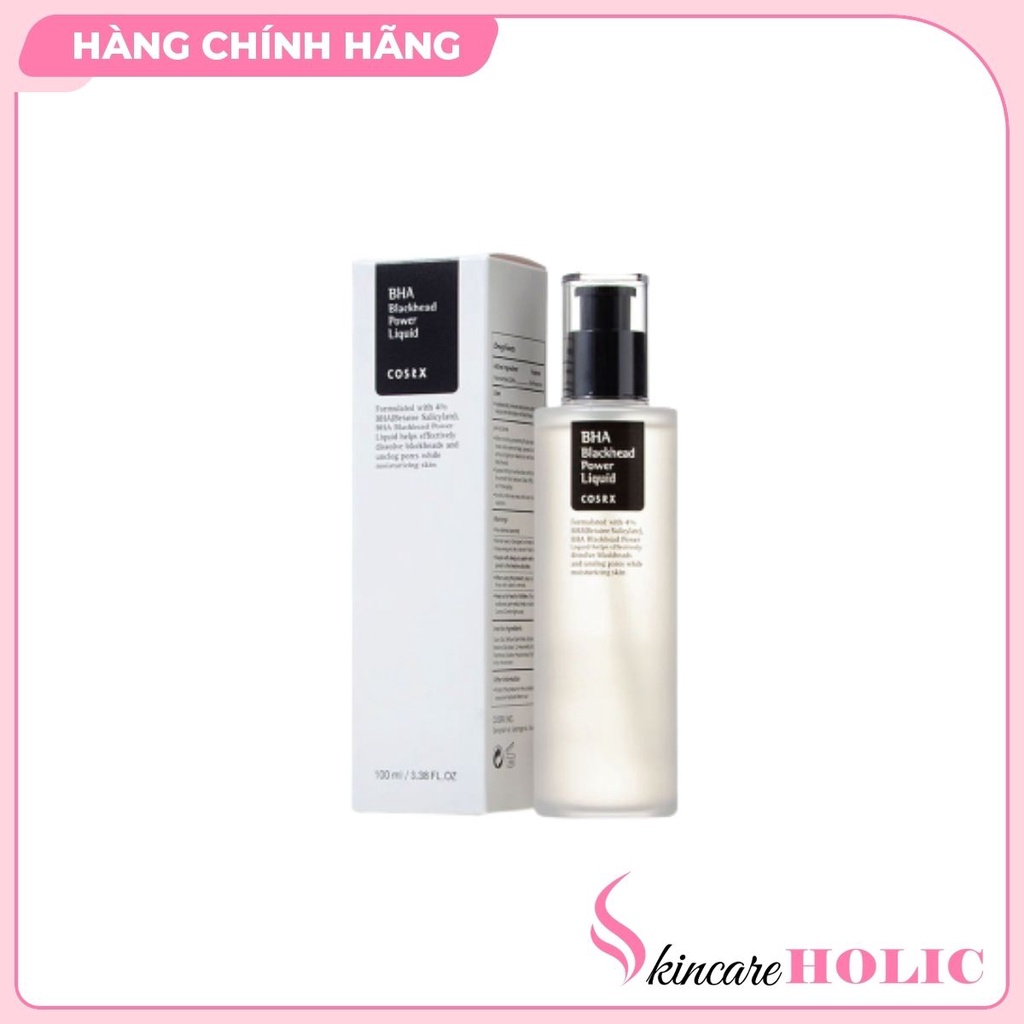 Lotion Cosrx BHA Blackhead Power Liquid_Loại Bỏ Mụn Đầu Đen (Chai 100ml)