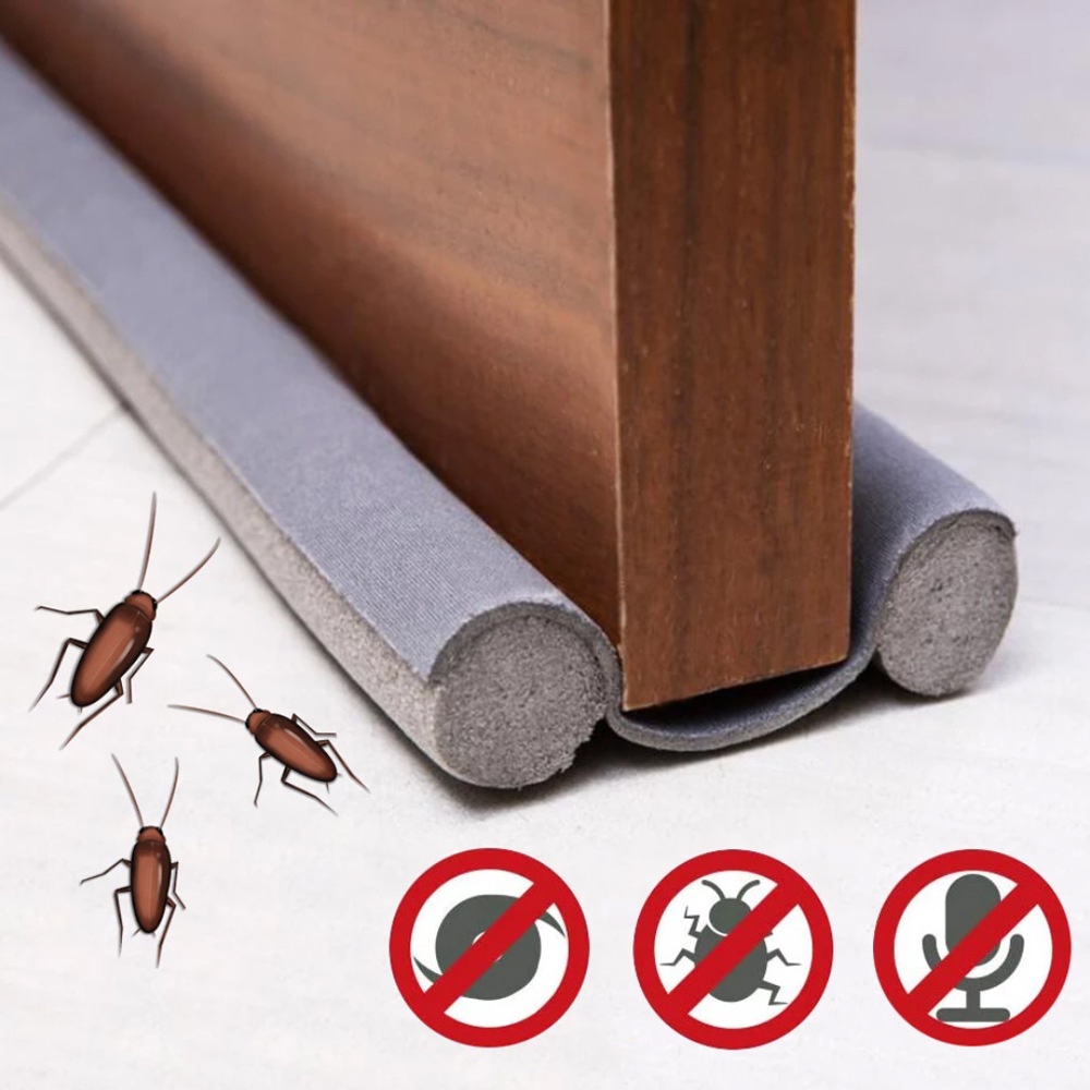 SG - Thanh nẹp xốp chặn cửa chắn khe hở cửa ngăn côn trùng, bụi bẩn, cách nhiệt, chống ồn, thoát hơi điều hòa