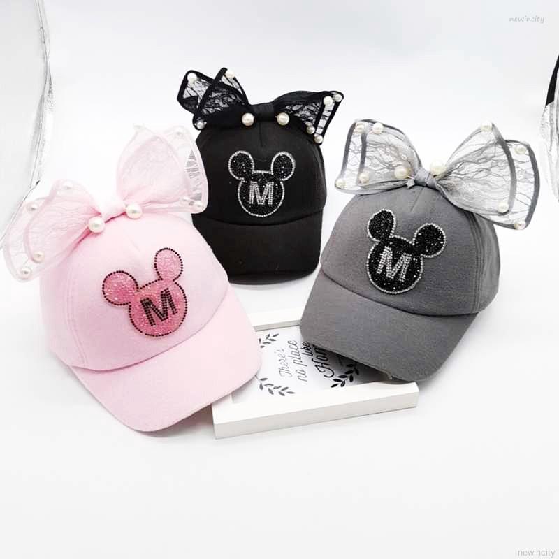 Mũ lưỡi trai kiểu dáng Hàn Quốc xinh xắn dành cho bé gái