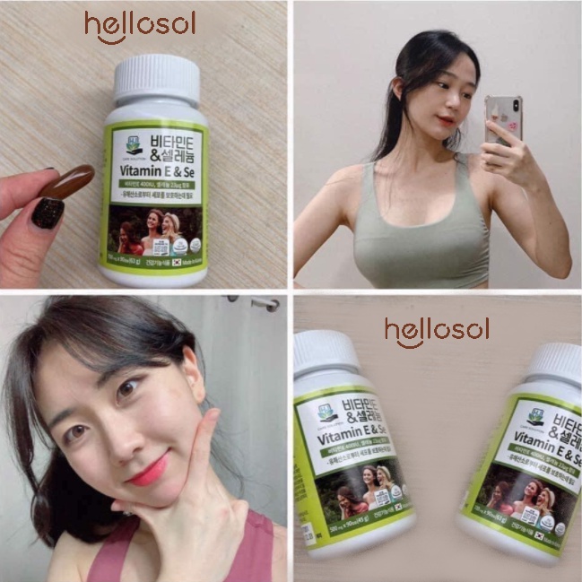 HJ_001 Chăm sóc da sức khoẻ bổ sung Vitamin E