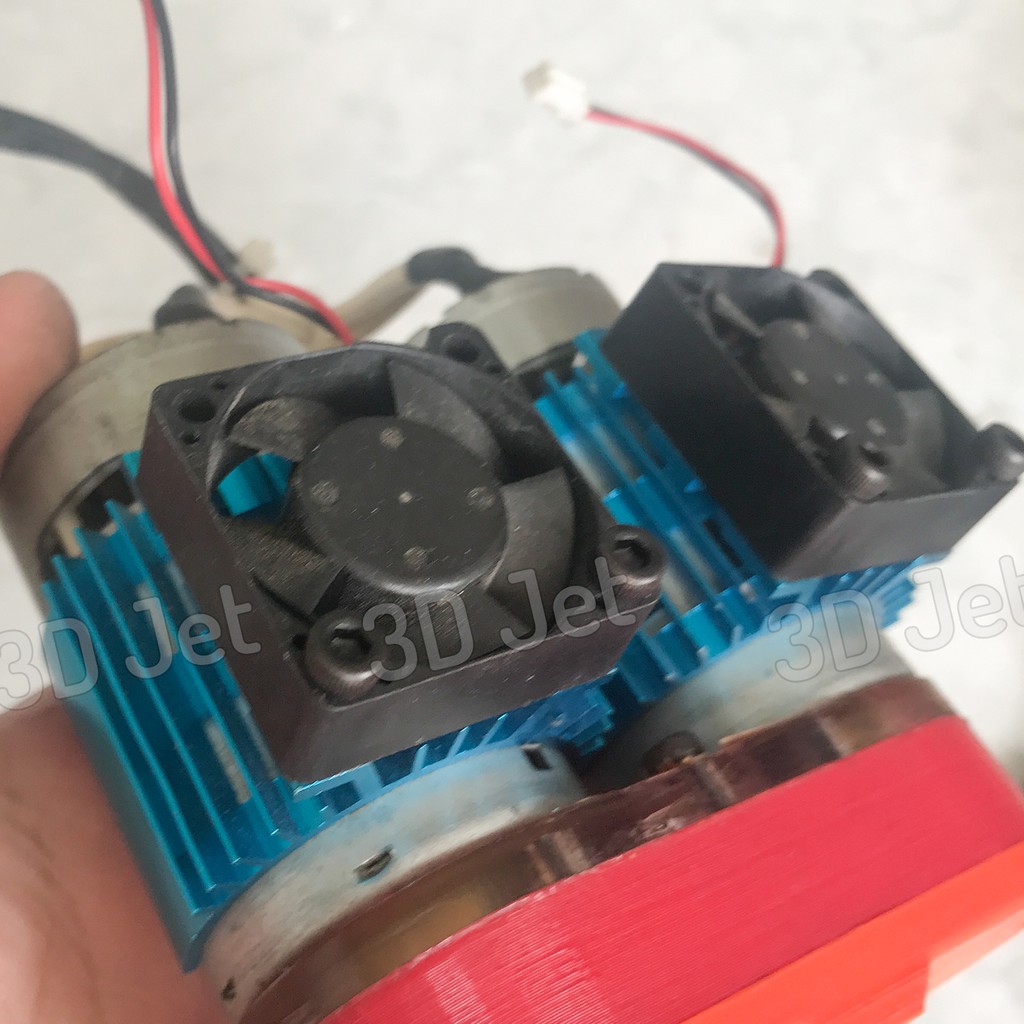 Quạt tản nhiệt Mini vuông 2.5cm cho RC