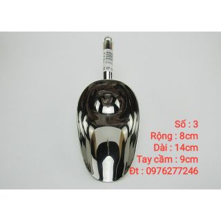 Muỗng xúc đá số 3 size trung