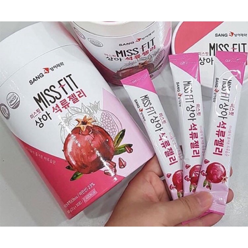 THẠCH LỰU BỔ SUBG COLLAGEN ĐẸP DA SANGA MISS FIT