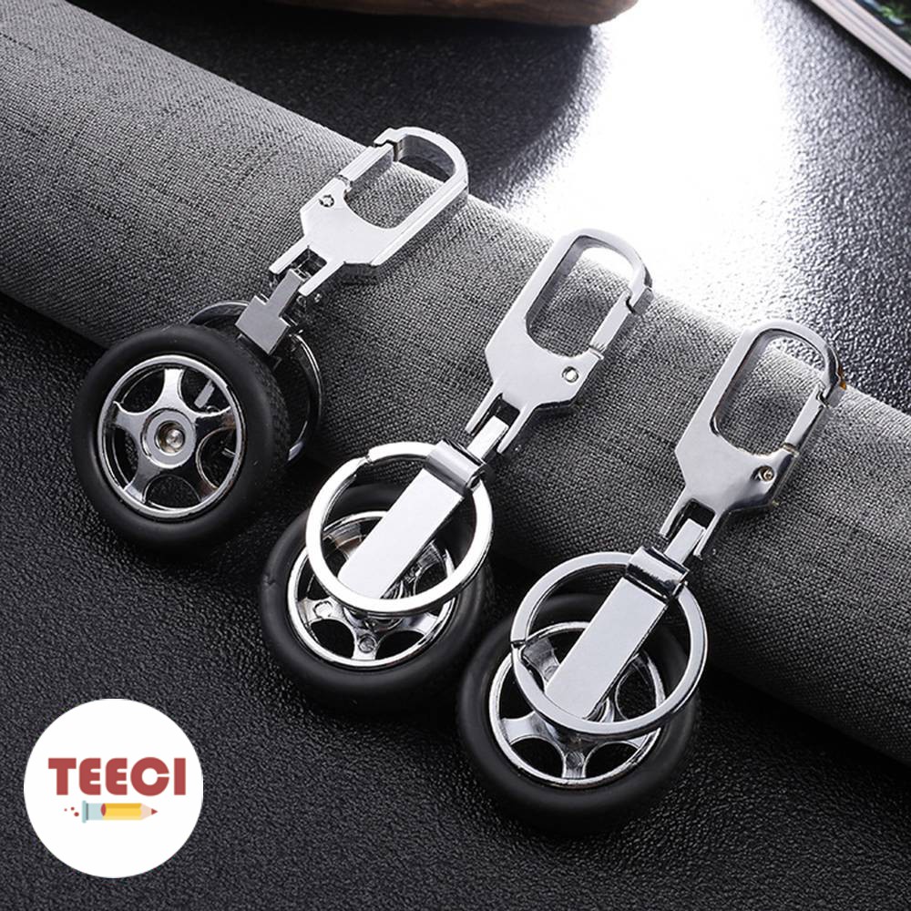 Móc Treo Chìa Khóa Balo Túi Xách Hình Chiếc Lốp Ô Tô Loại 1 T250
